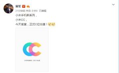 雷军公布新手机系列小米CC：与美图合作的处女款