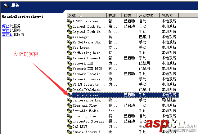 Oracle 手动创建数据库步骤详解