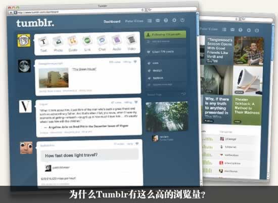 为什么Tumblr浏览量这么高 流量 经验心得 第1张