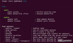 安装使用lynis扫描Linux的安全漏洞