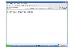 Service Unavailable什么意思？怎么解决？