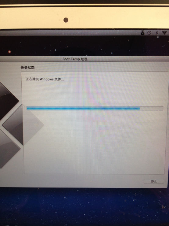 macbook air装win7