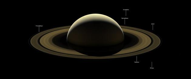 科学家赞美卡西尼号最后时刻所摄照片：令我震惊得说不出话