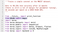 Wandb用起来，一行Python代码实现Keras模型可视化