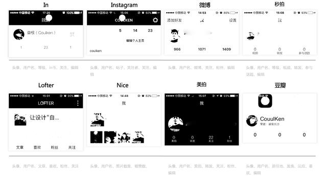 关于OPPO社区中“我的”页面设计的几点心得