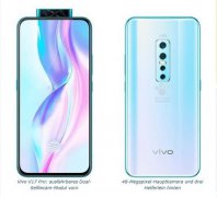 vivo V17 Pro最新渲染图曝光：配备升降式前置双摄像头