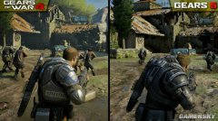 《战争机器5》与《战争机器4》画面对比 多种方面直观展现