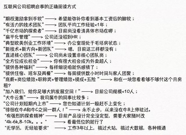 互联网公司的招聘真相，你被这些hr坑过吗？