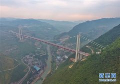 川黔大通道赤水河红军大桥全面建成