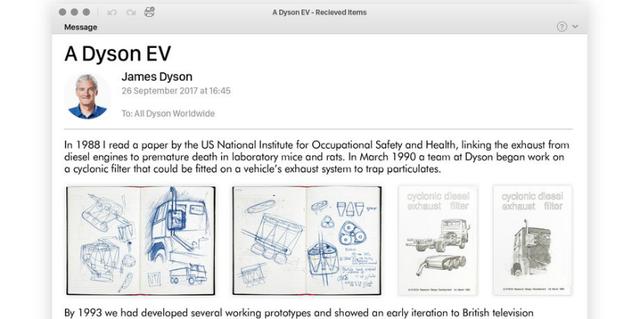 20亿英镑砸下去听不到个响，卖吹风机的戴森决定不造车了