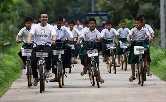 缅甸收购中国几万辆共享单车,到底用来干嘛?看完有点感动