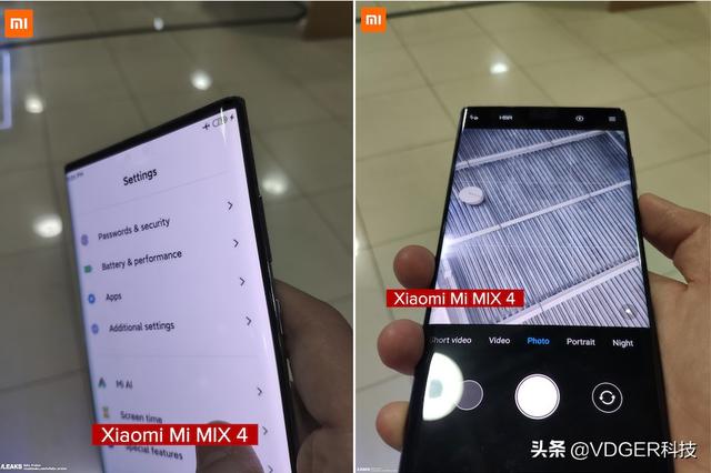 疑似小米MIX 4真机谍照曝光；新iPad Pro将配备mini LED显示屏