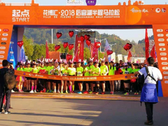 万人畅跑，千视电子助力2018武汉后官湖半程马拉松赛事