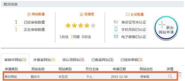 亲身经历公安网站备案的前前后后
