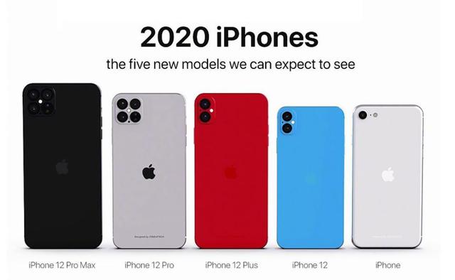 苹果将延迟发布iphone 12,共计四款机型,顶配搭载6400