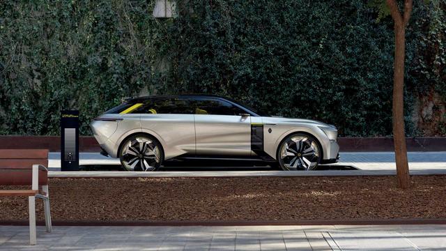 雷诺发布纯电动概念车，Morphoz，一台可变形的汽车