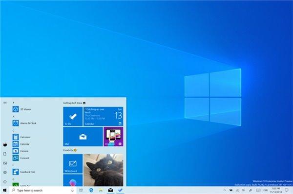 微软 Windows 10 版本 2004 慢速预览版 19041.153 推送