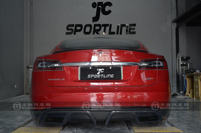 口味略重！特斯拉Model S外观套件改装