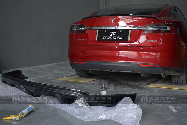口味略重！特斯拉Model S外观套件改装