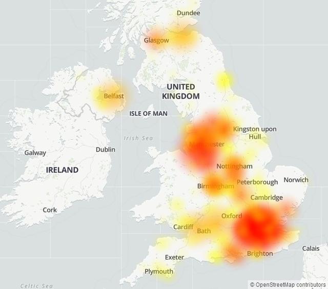 英国网络崩了？实力见证中国网络的强大