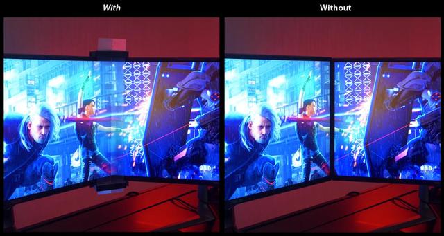 华硕黑科技：只需一秒钟，可让两个电脑屏幕无缝合体