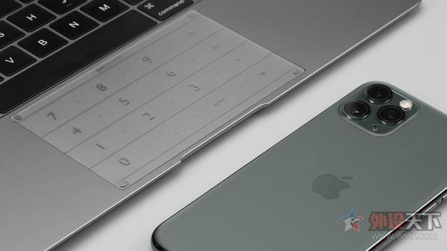 笔记本触控板小键盘：拉酷Nums超薄智能键盘评测