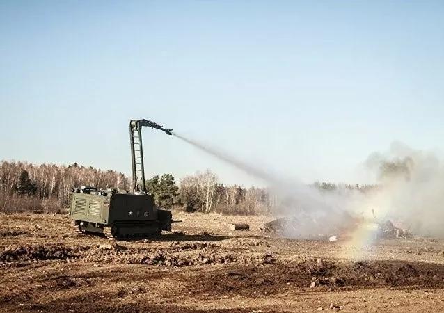 俄军加快发展战斗机器人