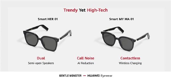 华为发布Eyewear智能眼镜2020春夏款