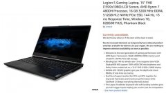 联想新品现身亚马逊，R7+144Hz+GTX1650 Ti，电源体积减小30%