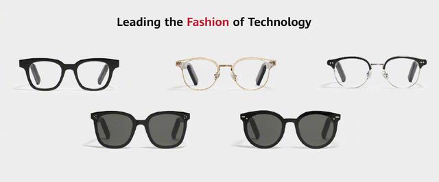 余承东同款智能眼镜，可接听电话、播放音乐，最主要是帅