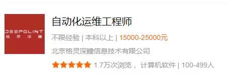 学习Python就业方向及薪资详解