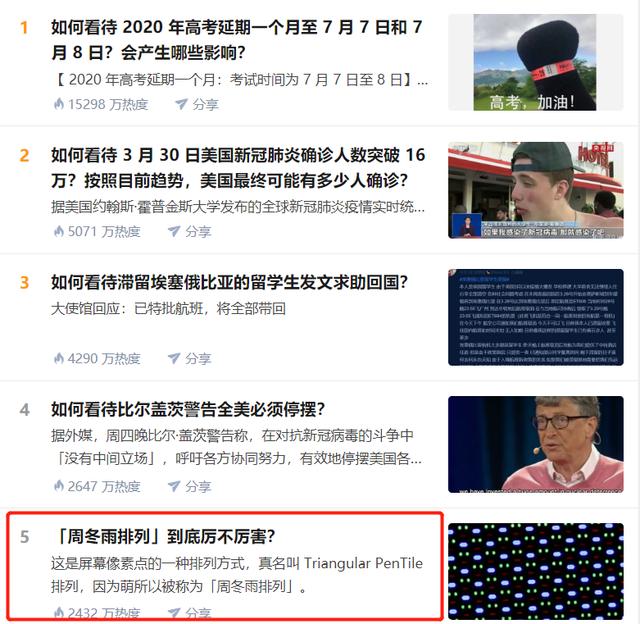 周冬雨排列是什么梗，为何让华为翻车？