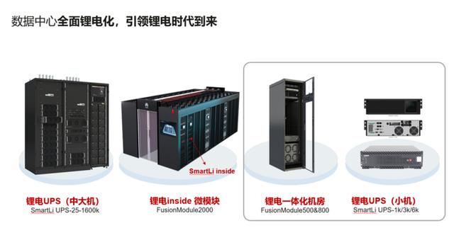 华为智能锂电UPS（小机）解决方案正式发布