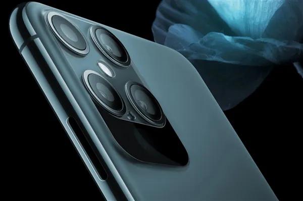 iPhone 12 Pro最新概念图：五摄相机模组也带下巴