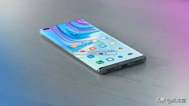 华为Mate 40 Pro概念图：十字花洒5镜头，iPhone 11没法比