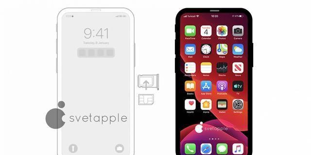 iPhone12传来好消息，无刘海+A14+5G，堪称最美苹果手机