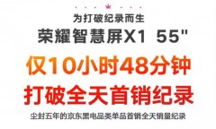 小米电视，被荣耀智慧屏撕开了一道口子