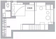 30平蜗居大改造，温馨舒适，真佩服设计师的想法