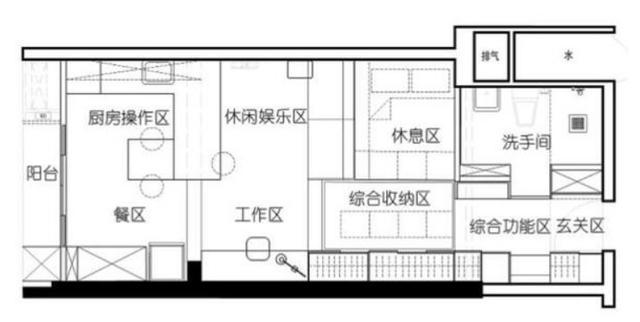 卧室也可以不安床？32平小宅的创意装修，看完谁都羡慕