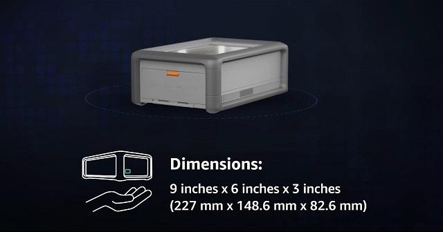 亚马逊推出坚固便携的AWS Snowcone边缘计算设备