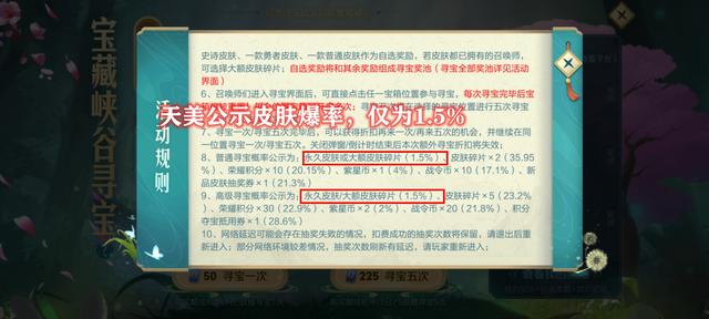 峡谷寻宝爆率极高？别冲动先思考一下，你是这1.5%还是98.5%呢？