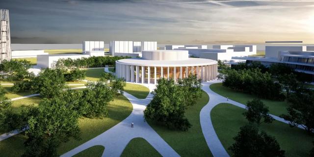 西湖大学封顶，“双环相套”校园建筑规模初现