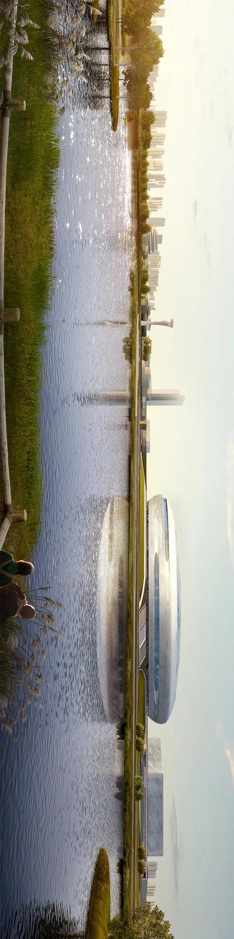 成都大运主场进入内装阶段，建筑形如“飞碟”