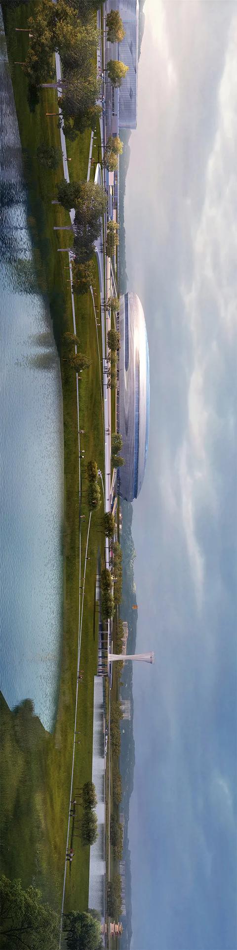 成都大运主场进入内装阶段，建筑形如“飞碟”