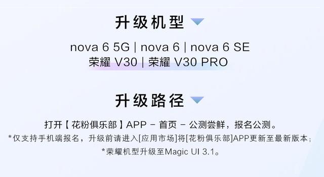 华为正式官宣荣耀V30系列5款机型升级EMUI 10.1，你等到了吗？