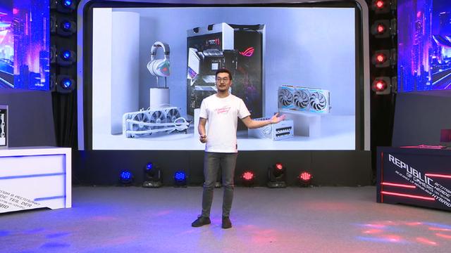 ROG 2020新品发布会 华硕吹雪主板天生高能