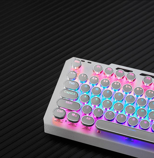 88会员日撒福利,雷柏GK500朋克版仅售159元