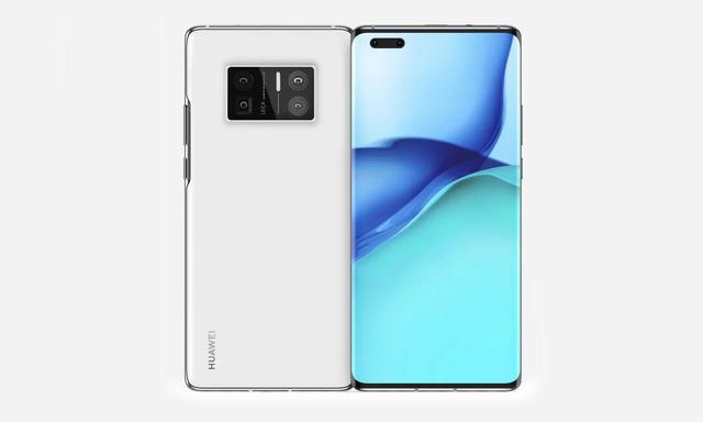 华为Mate40Pro全新渲染图曝光，挖孔屏+全新相机，网友：接近真机