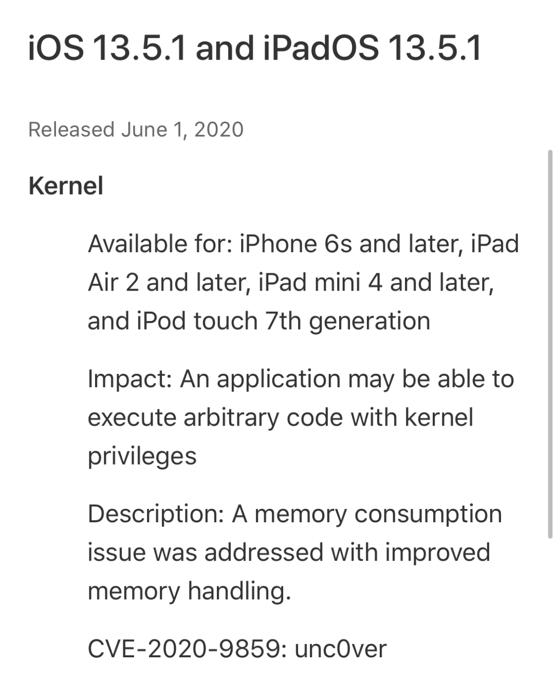 苹果同时发布两个版本系统更新