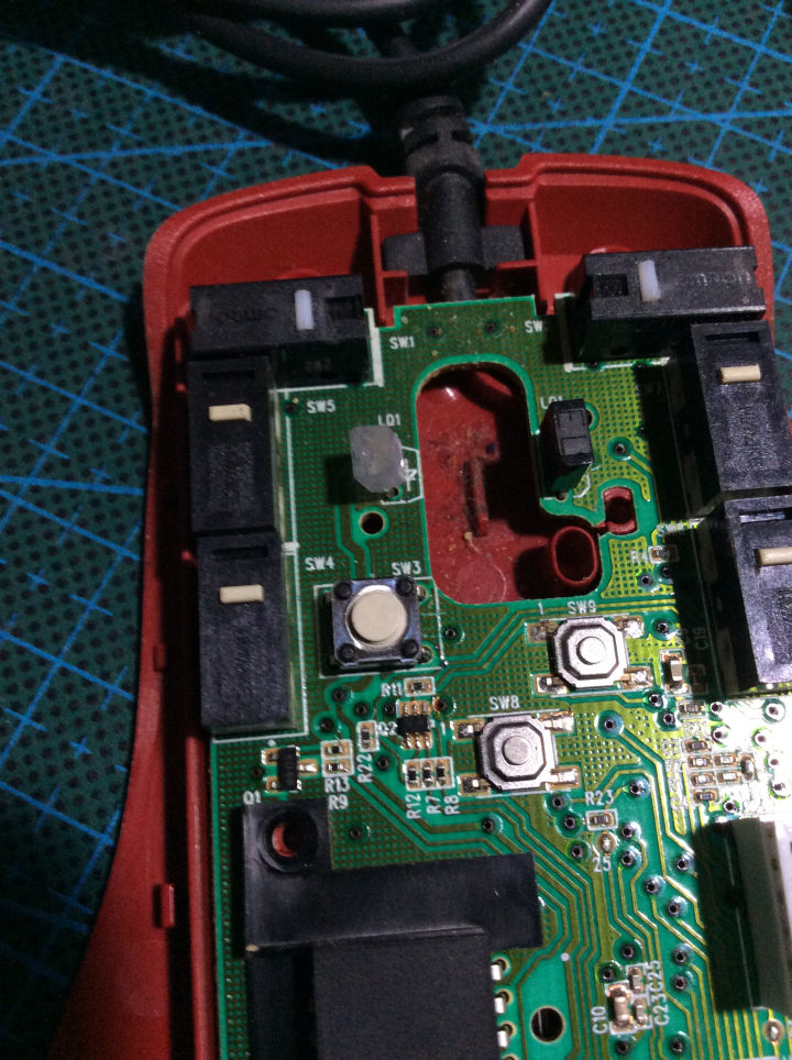 鼠标的左键不灵了，应该怎么修？